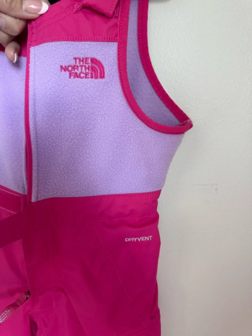 The North Face Toddlers' Two-Tone Pink & Lavender Jacket 2T